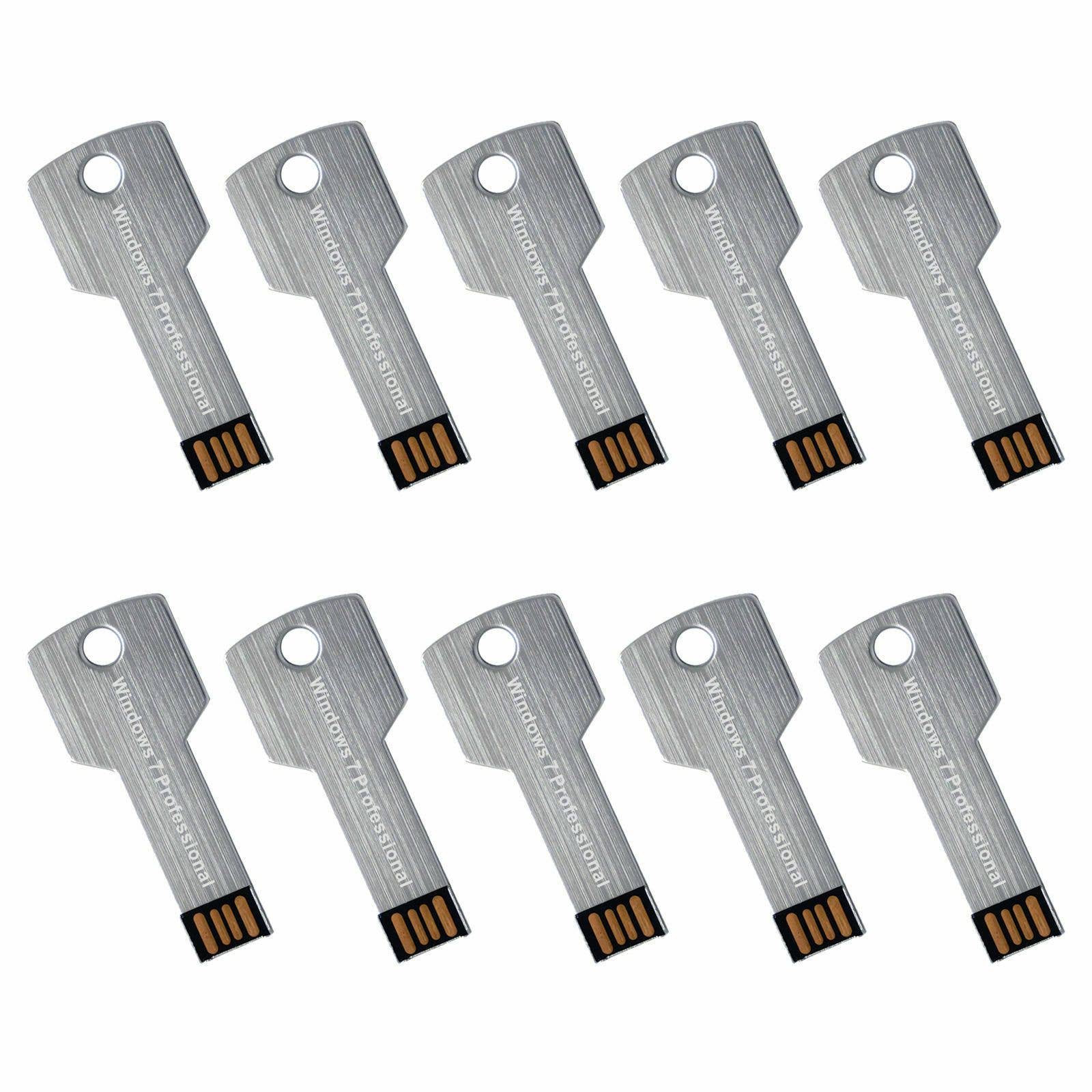 digsell - Wholesale USB Flash Drive - 50PCS 8GB Key Shaped USB Flash Drive9