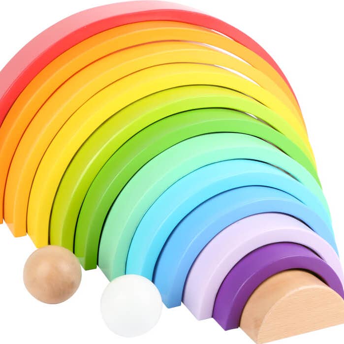 Hauck Toys - Wholesale Wood Toy - Kids - Small Foot Wooden Toys XL Wooden Rainbow Playset