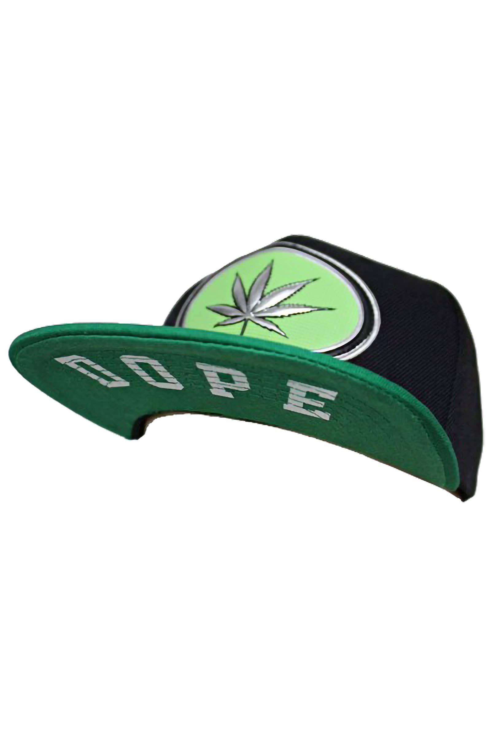 Cap Zone - Wholesale Flat Brim Cap - Unisex - Marijuana Chrome Logo Tweed Flat Brim Cap2