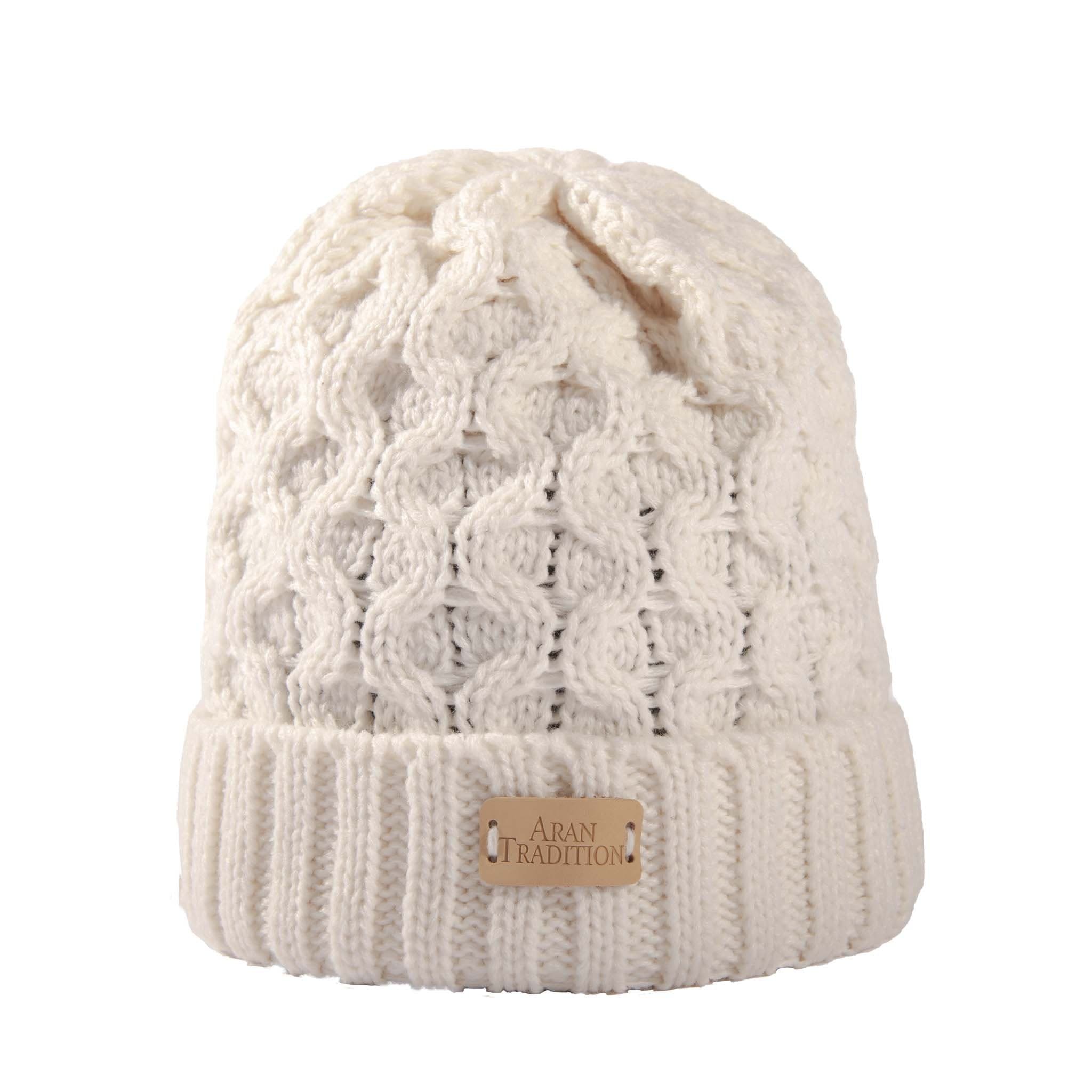 Aran Traditions - Wholesale Beanie - Women's - Aran Cable Knit Beanie Hat0