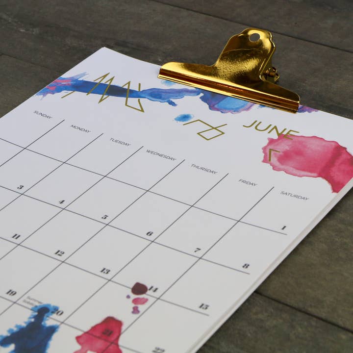 North Studio - Wholesale Calendar - 2024-25 Wall Art Calendar