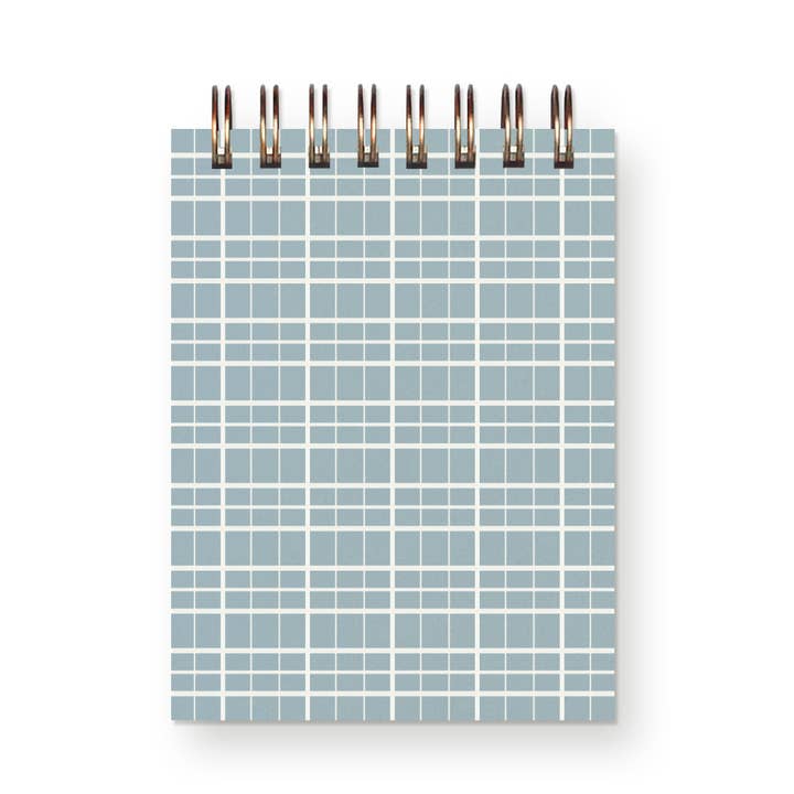 Plaid Mini Jotter Notebook for wholesale by Ruff House Print Shop