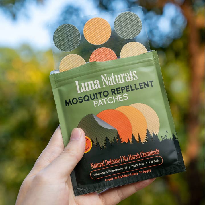 Luna Naturals - Wholesale Insect Repellent - Mosquito Repellent Patches | Fresh & Herbal | 90 Pack1