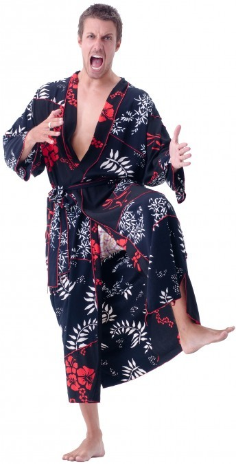 Tropical Tantrum – Engroshandel Kimono - Dame – Hawaiianske Drømme Lang Kimono Kåbe2