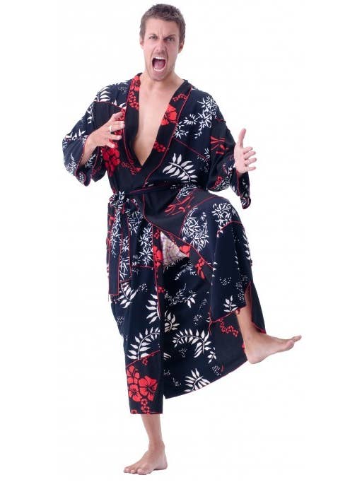Tropical Tantrum – Engroshandel Kimono - Dame – Hawaiianske Drømme Lang Kimono Kåbe2