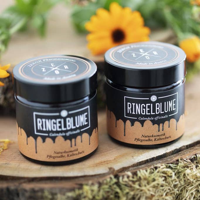 Ringelblumensalbe 50g, Kälteschutz, Lippenbalsam für den Großhandel von Zerox Pharmacosmetics