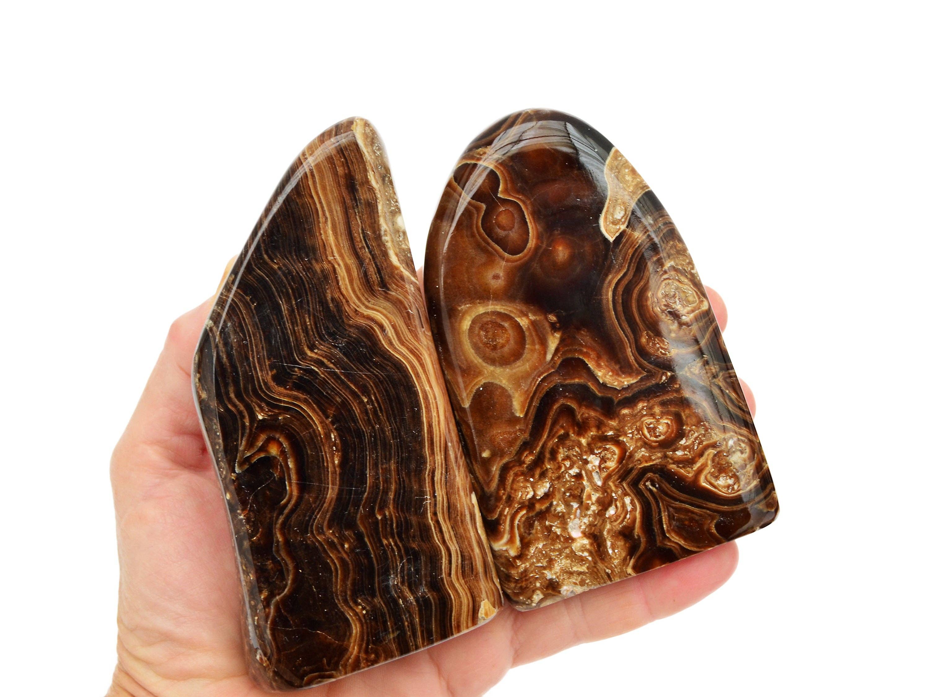 Kaia & Crystals - Wholesale Spiritual Stone/Crystal - Chocolate Calcite Free Form Mineral (100g - 700g)8