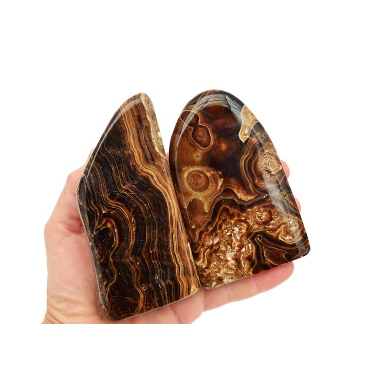 Kaia & Crystals - Wholesale Spiritual Stone/Crystal - Chocolate Calcite Free Form Mineral (100g - 700g)8