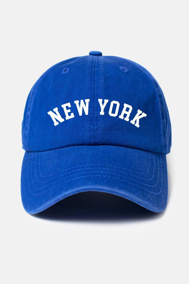 David And Young - Wholesale Baseball Cap - Women's - New York Solid Cotton Hat.2