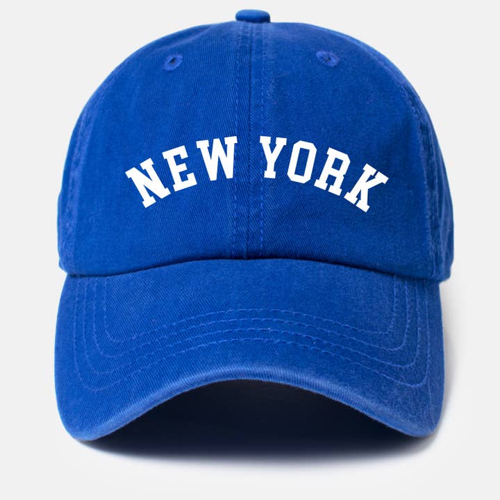 David And Young - Wholesale Baseball Cap - Women's - New York Solid Cotton Hat.2