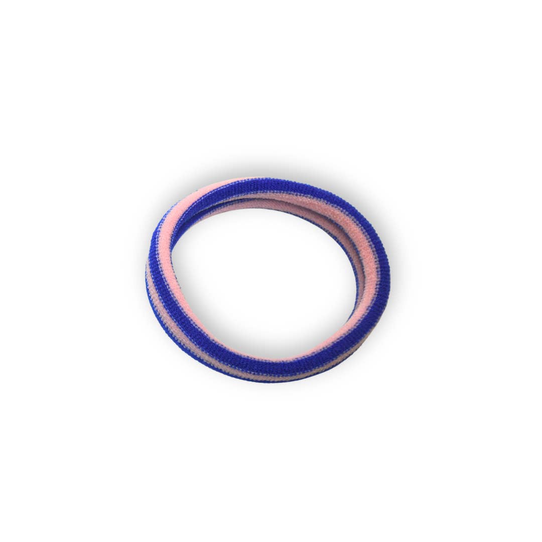 HERR&FRAUHEMPEL - Wholesale Hair Tie - Hair ties - Lulu | pink-blue