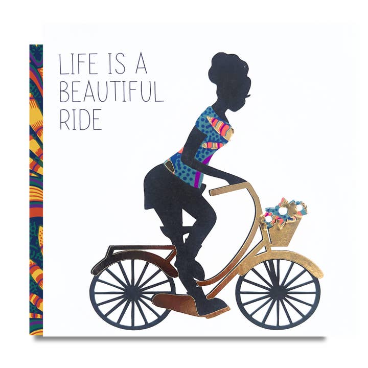 Schöne Fahrt | Vibrance Kollektion - Geburtstagskarte für den Großhandel von AfroTouch Design