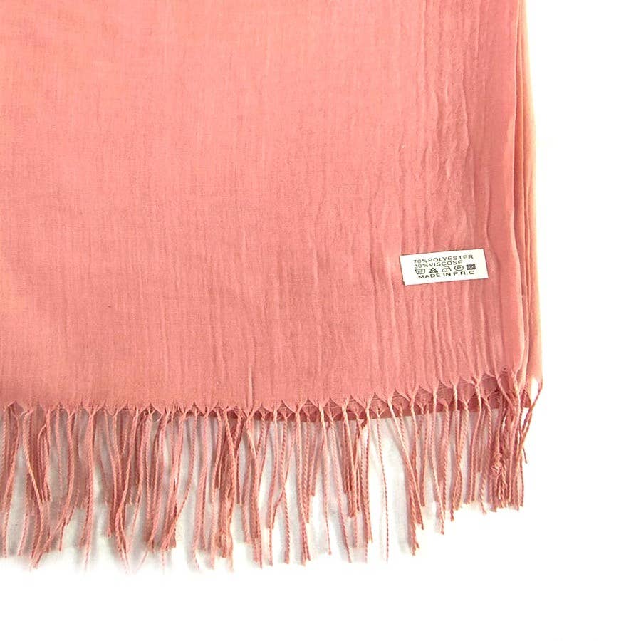 Diacly - Wholesale Scarf - Women's - Solid Color Light Weight Spring Summer Viscose Scarf17