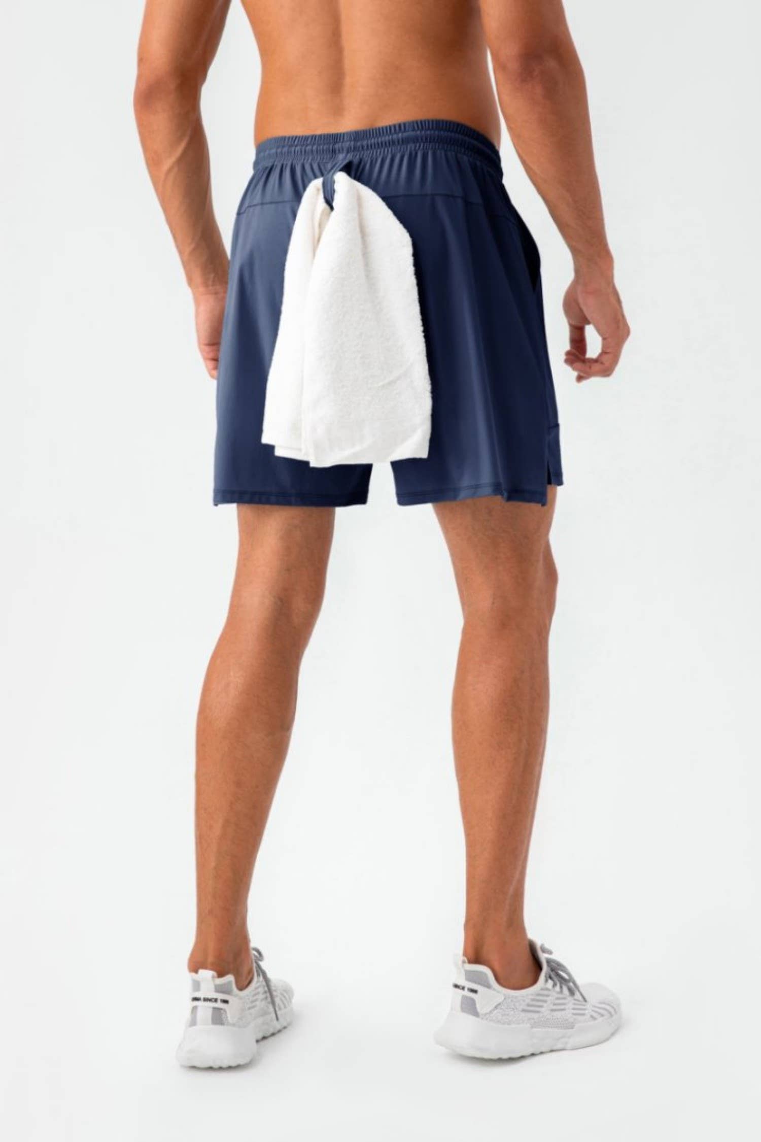 Active by Anna-Kaci – wholesale Athletic shorts – Men's – Quick Dry Training Shorts with Elastic Waistband Side Vents16