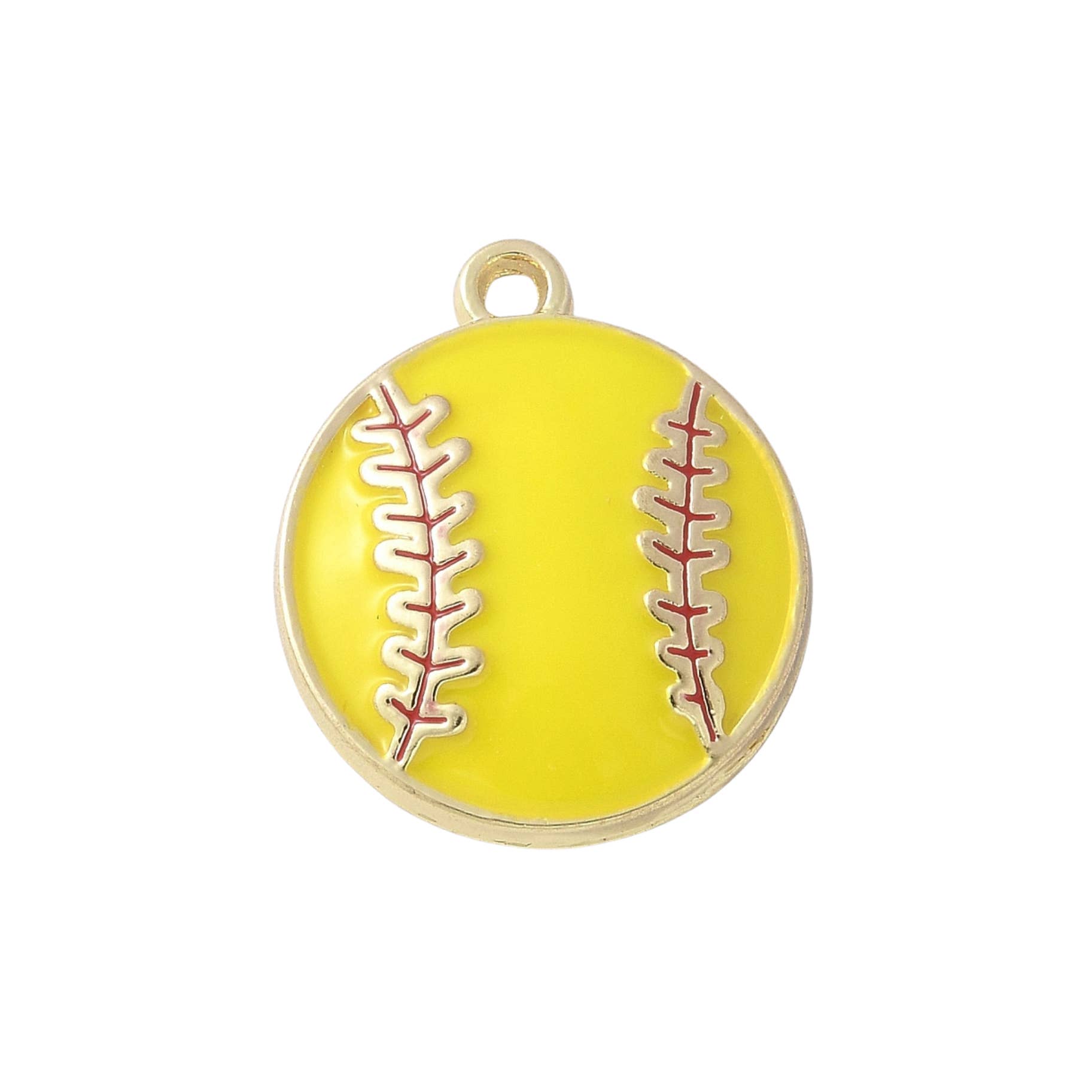 Love, Paige Designs – Großhandel Individueller Charm/Anhänger – Goldlegierung Softball-Anhänger