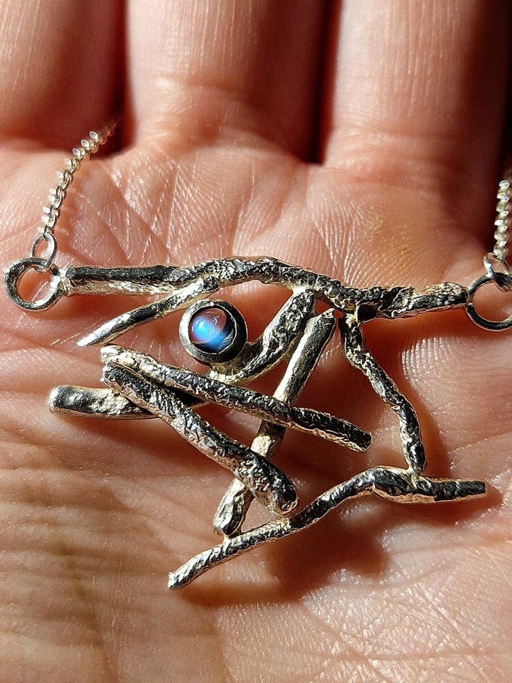Moonstone Faerie Tale Pendant for wholesale by Caroline Stokesberry-Lee Jewellery Design