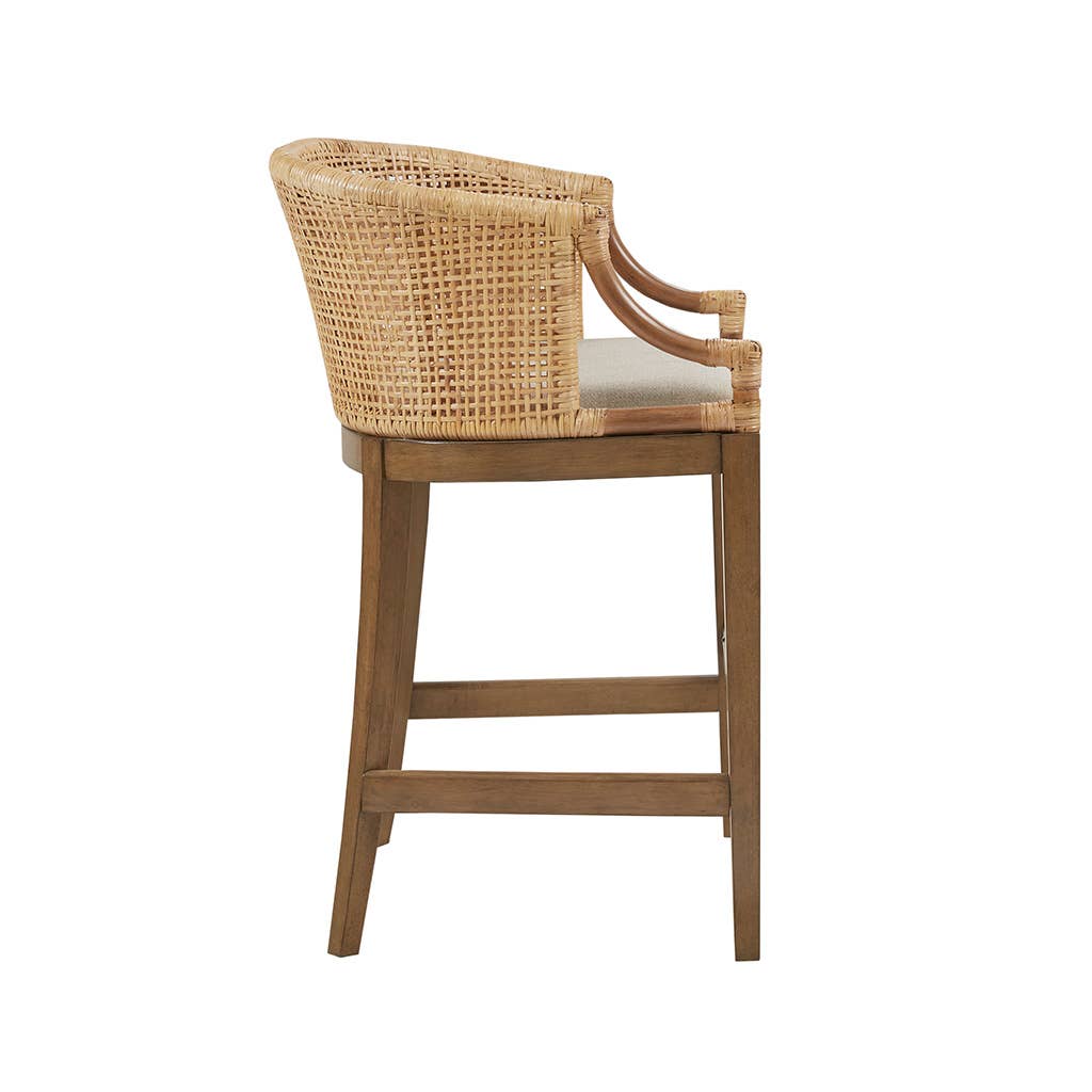 Olliix - Wholesale Stool - Handcrafted Natural Rattan Counter Stool5