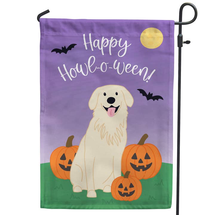 Halloween Dog and Cat Garden Flag for wholesale by Boop Snoot Studio