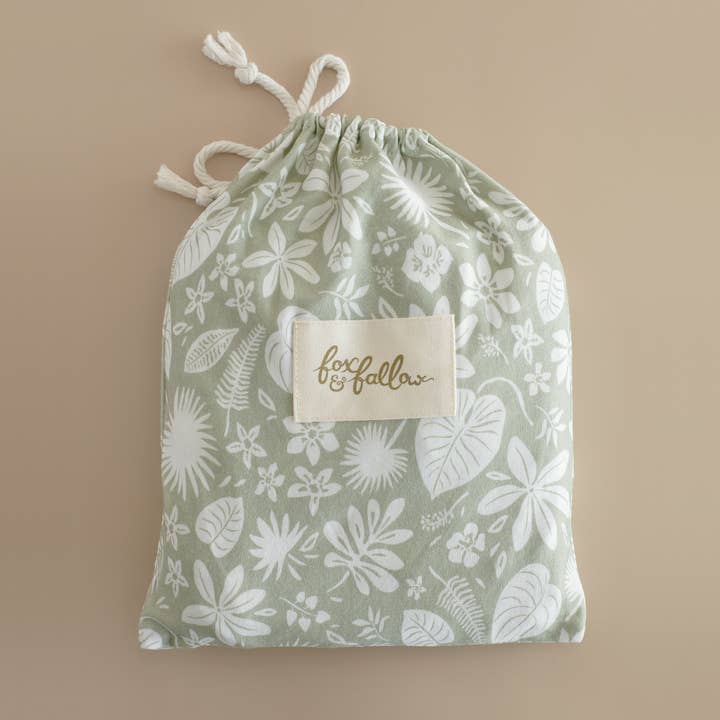 Fox & Fallow - Wholesale Cot/Crib Sheets - Zanzibar Organic Fitted Cot Sheet