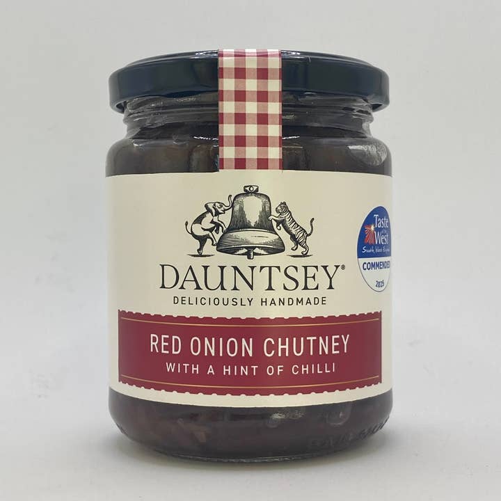 Red Onion Chutney 270 g for wholesale by Dauntsey Preserves