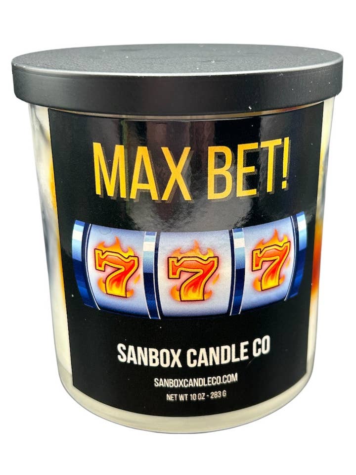 MAX BET! Sanbox Candle Co - 10 oz Soy Wax Candle for wholesale by Sanbox Candle Co