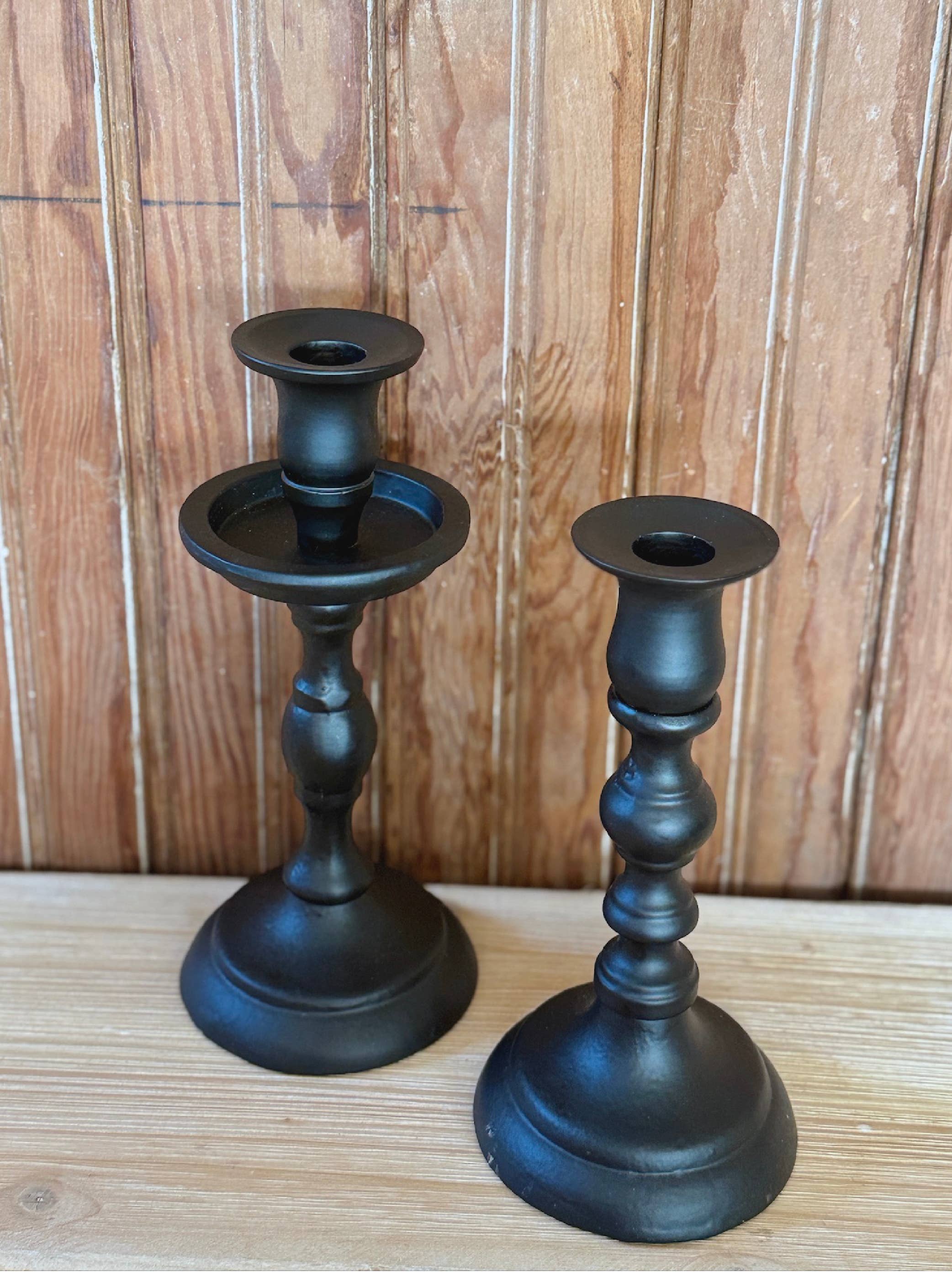 Made Market Co. – Engroshandel Lyseholder – Sort Empire Taper Lysestage Medium4