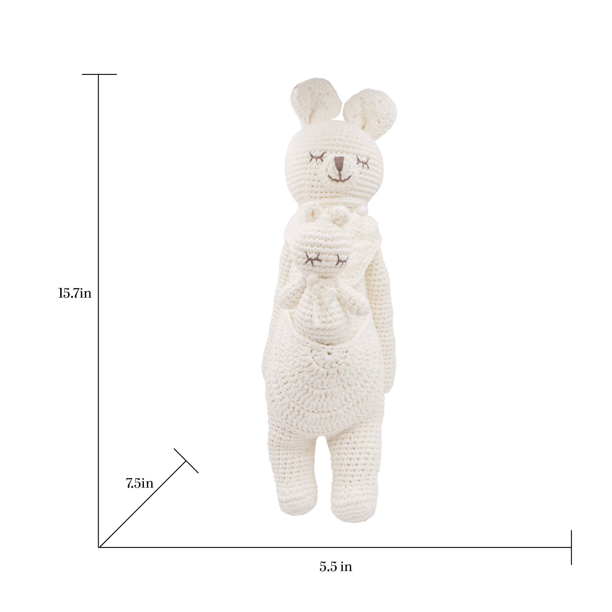 Hands Craft - Wholesale Doll - Kids - Handmade Crochet Doll: Platinum Karo the Softie1