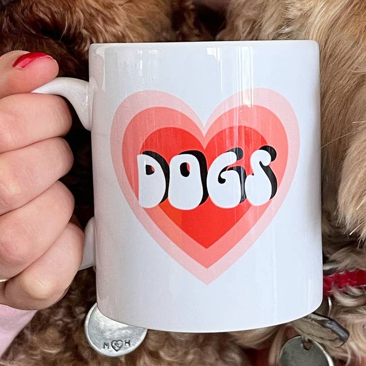 Tasse en céramique Dogs Are The Best pour la vente par Syd&Co