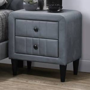 Velvet Nightstand for Bedroom for wholesale by Infini Furnishings