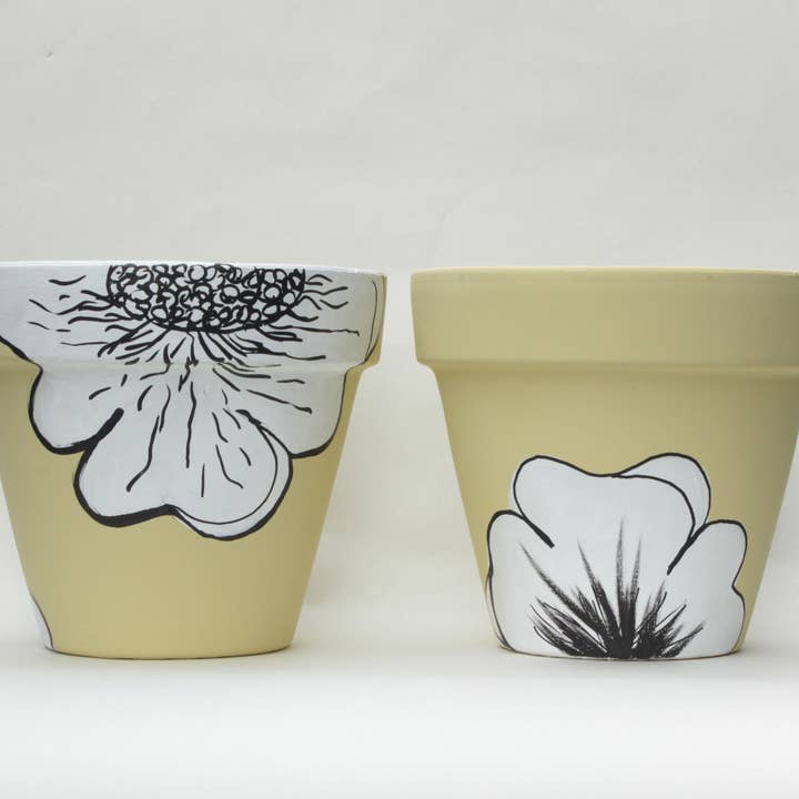 Blomst Pot Urtepotte (HARVEST GUL) for engroshandel hos RH