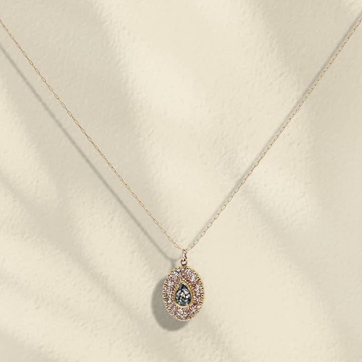 Thais Pyrite 24 women's necklace for wholesale by LOetMA