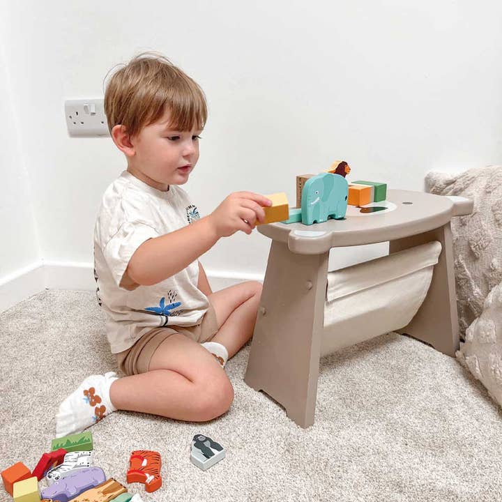 Inside Out Toys – wholesale Wood toy – Child – Safari Block Set (in net bag)2