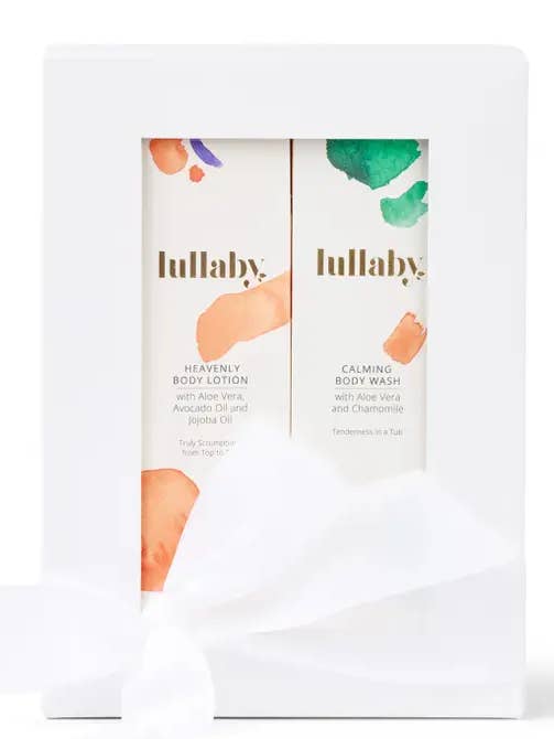 Bathtime Bliss voordeelset voor wholesale door Lullaby Skincare