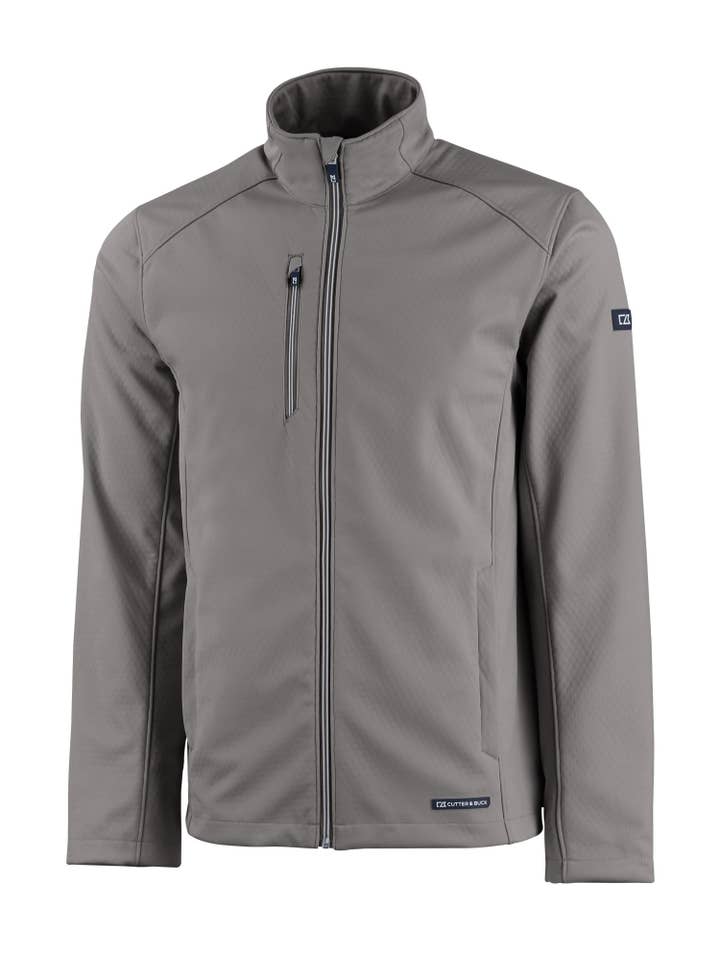 Cutter & Buck - Wholesale Athletic Jacket - Men's - Cutter & Buck Evoke Eco Softshell Recycled Mens Jacket3