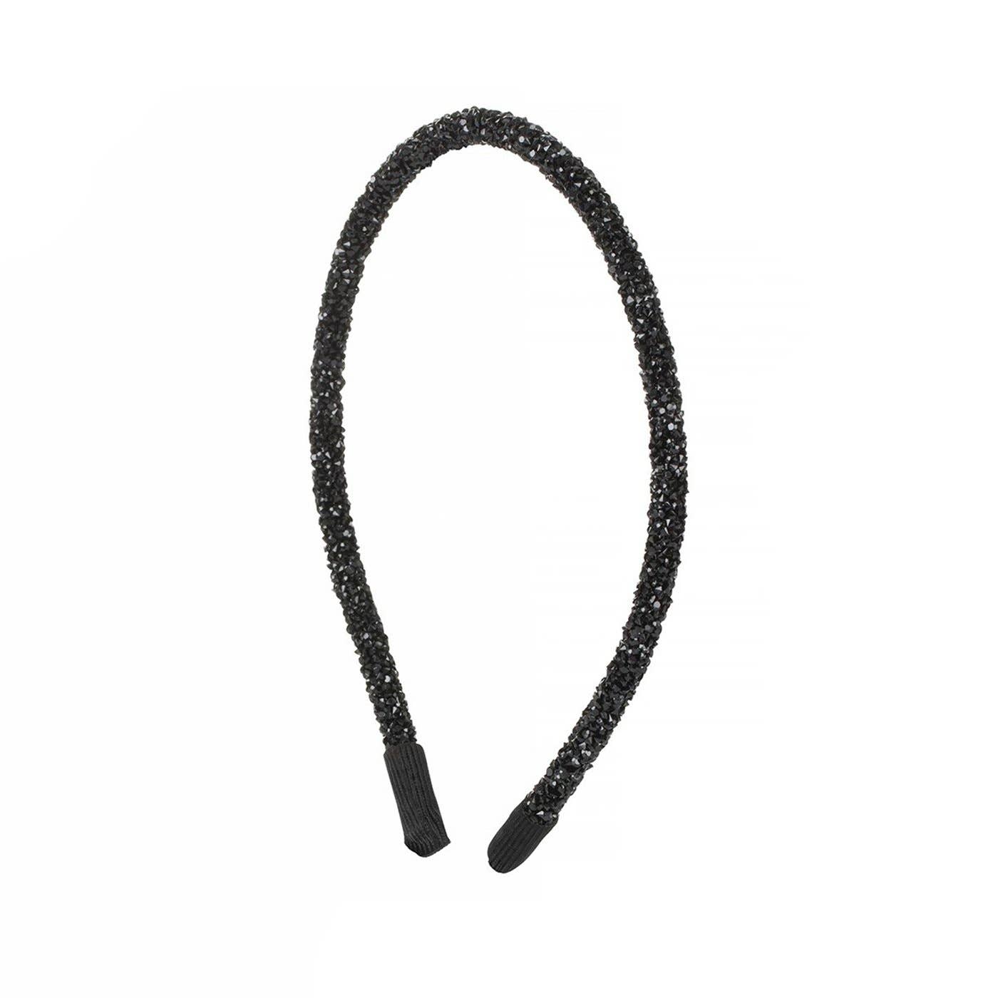 SARAH J CURTIS - Wholesale Fashion headband – women's - Love Forever Head Band - Black Diamond