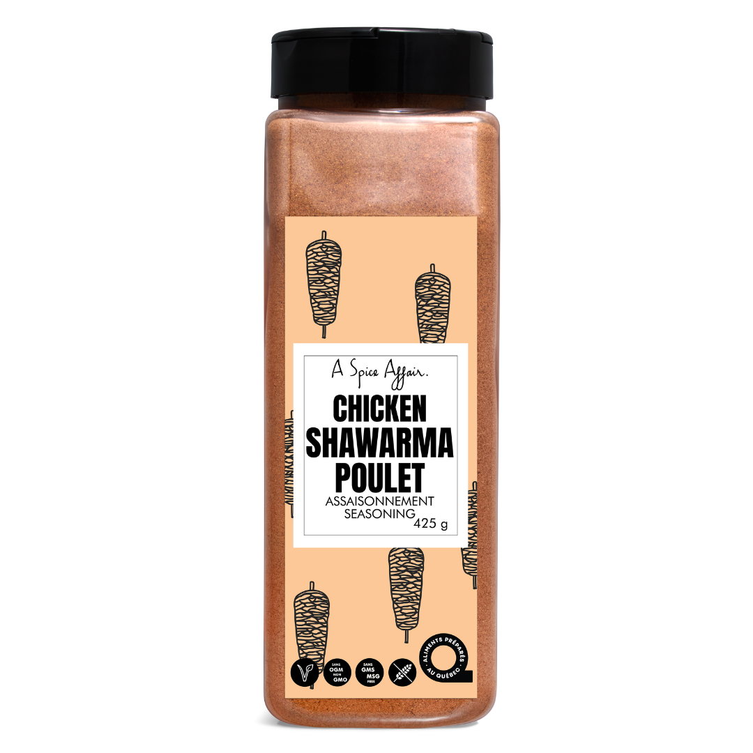 A Spice Affair - Wholesale Dried Spice Mix - SHAWARMA CHICKEN SPICES 425 G (15 oz)0