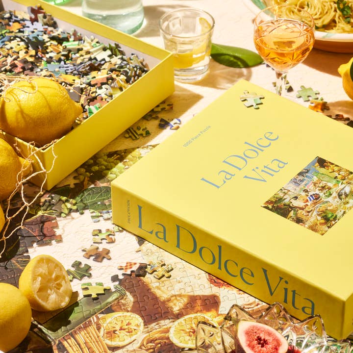 Piecework Puzzles - Wholesale Puzzle - Adult - La Dolce Vita 1000 Piece Puzzle