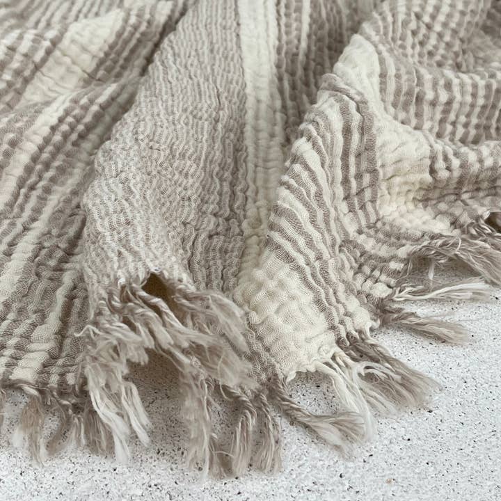 loom.ist - Wholesale Throw Blanket - Muslin Cotton Throw