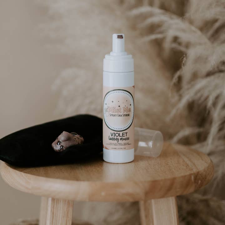 Mist Me Spray Tan Studio - Wholesale Self-Tanner - Violet Dark Self Tanning Mousse1