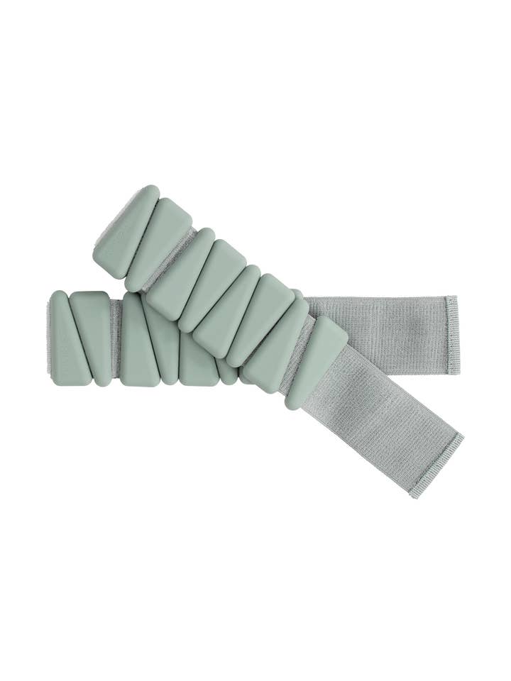 Viktmanschetter för fotled/handled, 0,45 kg, Salviagrön – Yogiraj för wholesale av Yogiraj