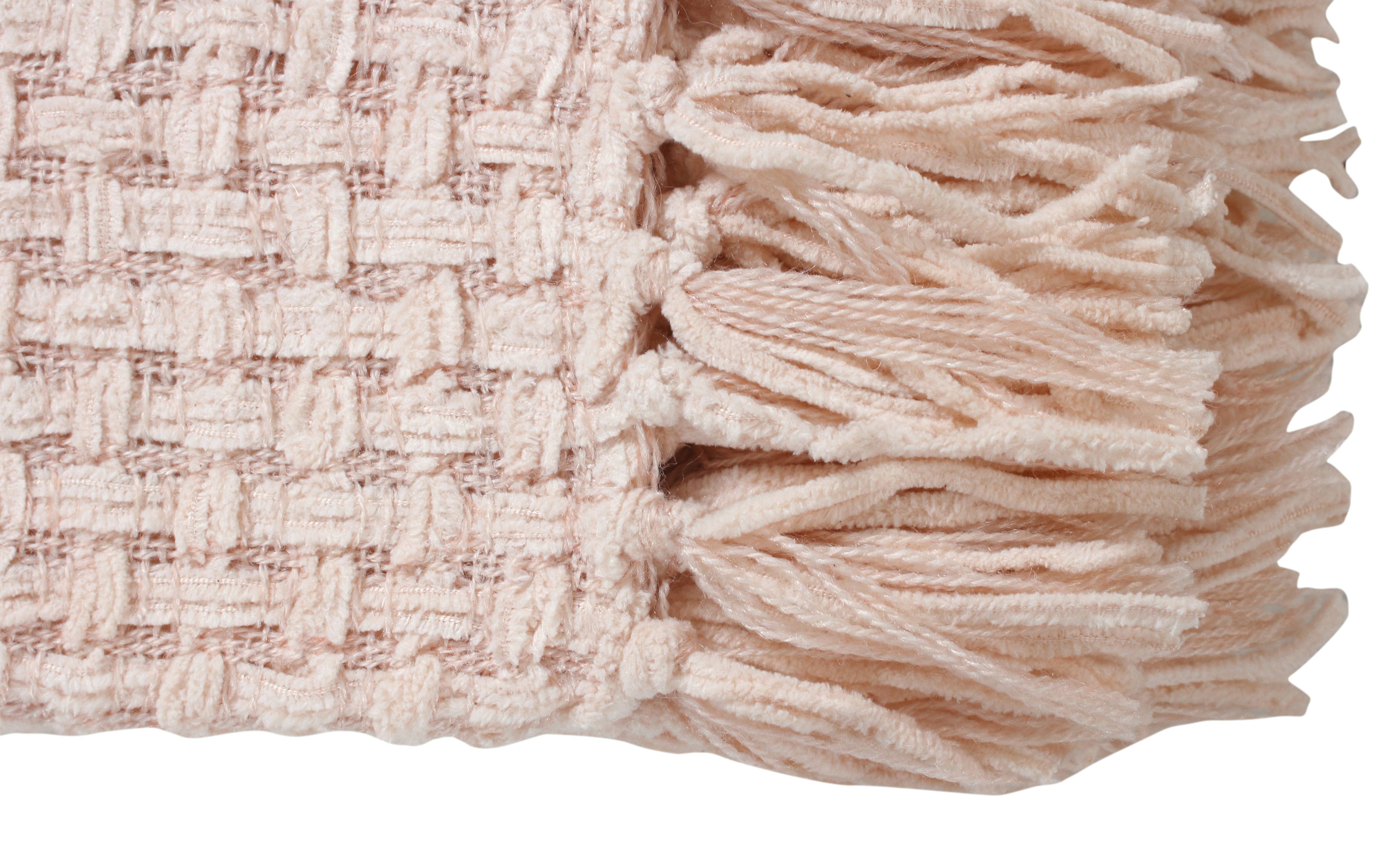 Fabstyles - Venta al por mayor Mantas de sofá - Manta Fabstyles tejida en chenilla con diseño de cesta, 127x152 cm (50x60 pulgadas)32