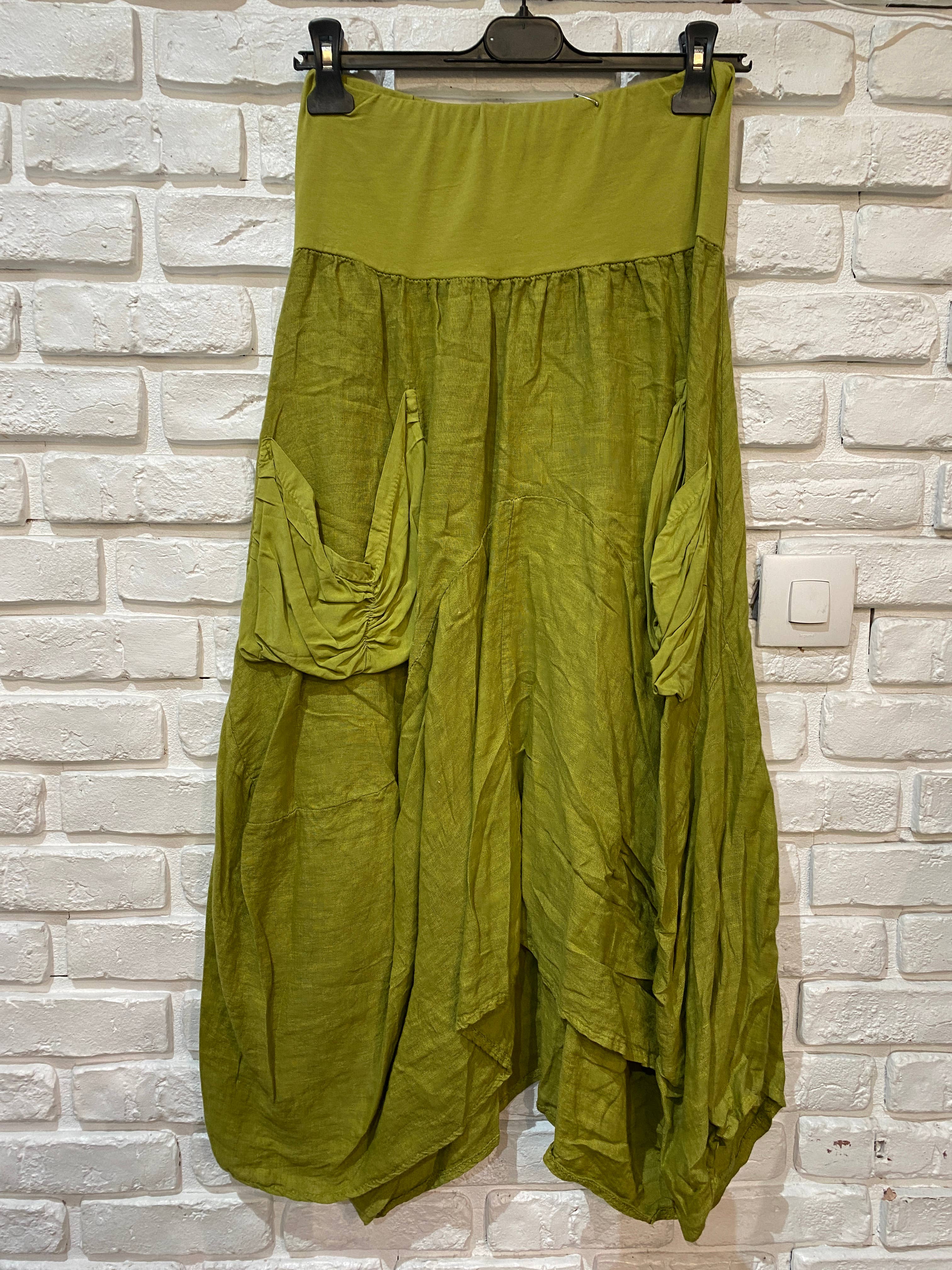 la maison des fibres naturelles – wholesale Kjol - Dam – Linnekjol i storlek One Size (US 12-16, UK 8-12, EU 40-44)12