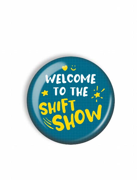 Topper de Dérouleur de Badge - Adhésif Interchangeable - 1,5" pour la vente par Snarkynurses