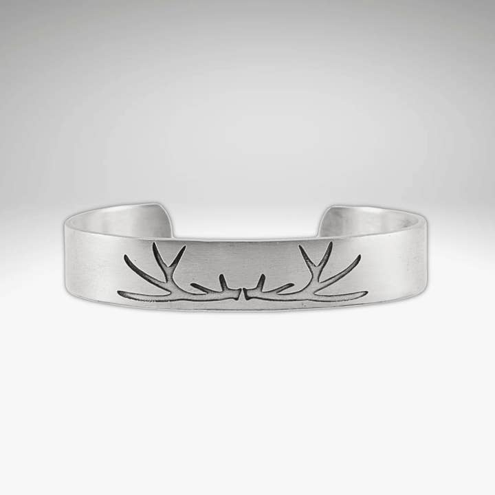 Elk Antlers Cuff Bracelet for wholesale by Daphne Lorna