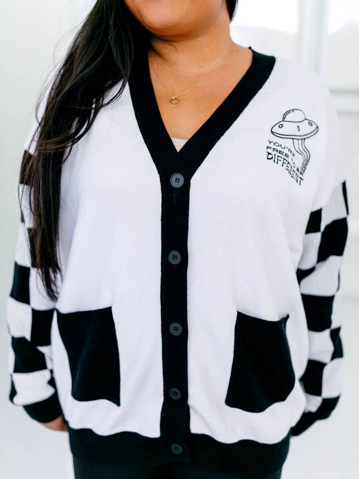 Taby Originals - Vendita all'ingrosso Cardigan - Donna - TABY ORIGINAL: Cardigan Free To Be Different (XS-5X) ***3