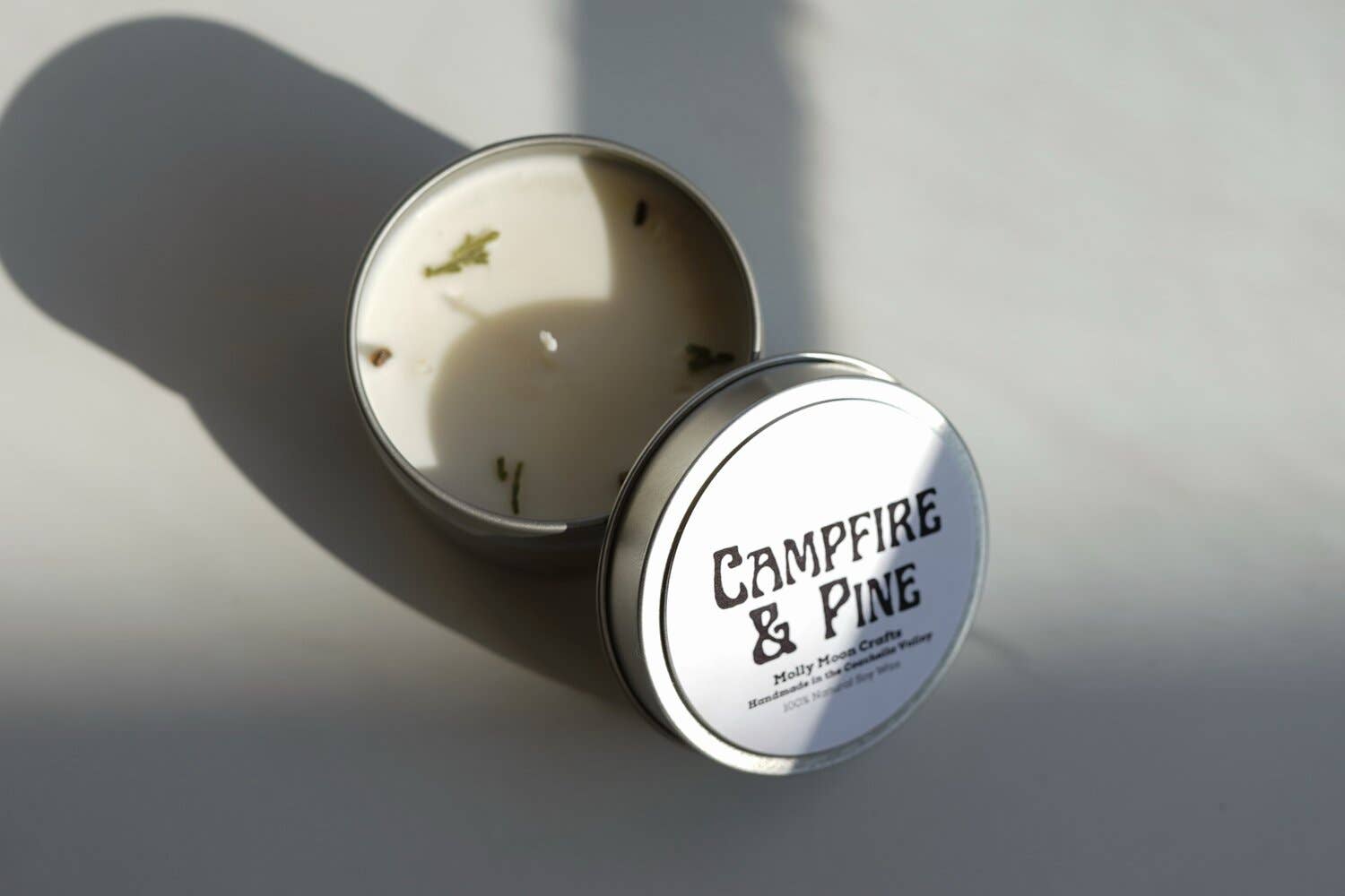 Molly Moon Crafts – Großhandel Kerze im Glas / gefüllte Kerze – Lagerfeuer- und Kiefernkerze5