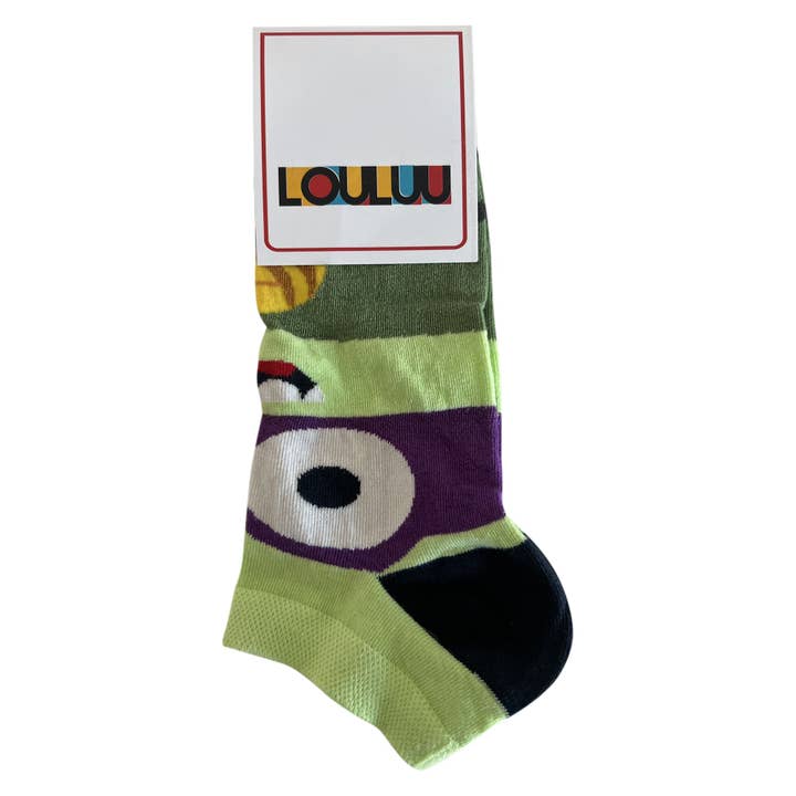 Louluu Eyes Low Cut Socks for wholesale by Fashiontight