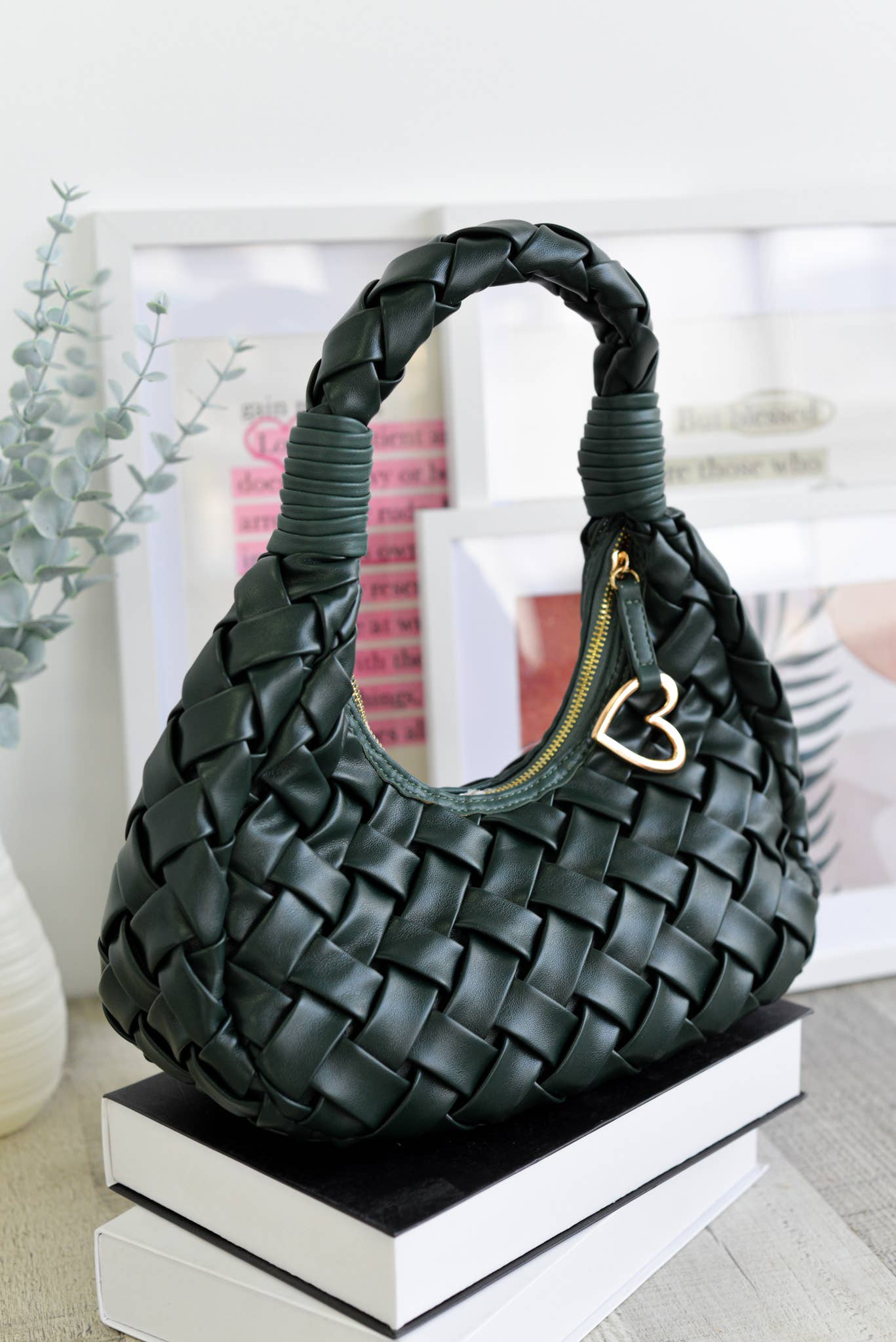 NOCO - Wholesale Shoulder Bag - Women's - Green Braided Gondola1