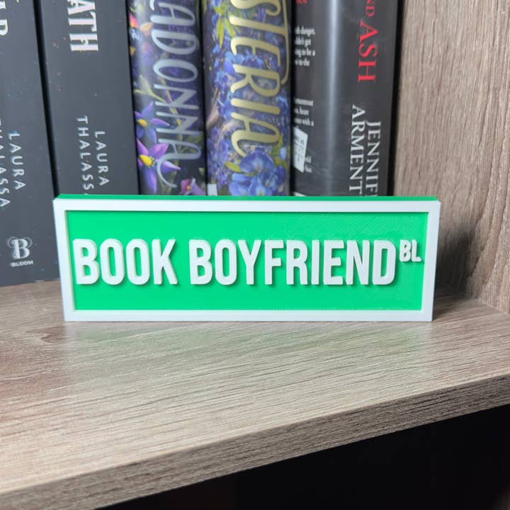 The Crafted Nook – Großhandel Schilder – Buch-Freund Straßenschild | Bücherregal Dekor6