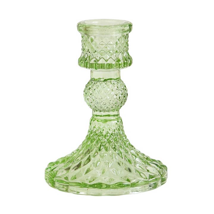 Candlestick Belle Green for wholesale by Aifcandles